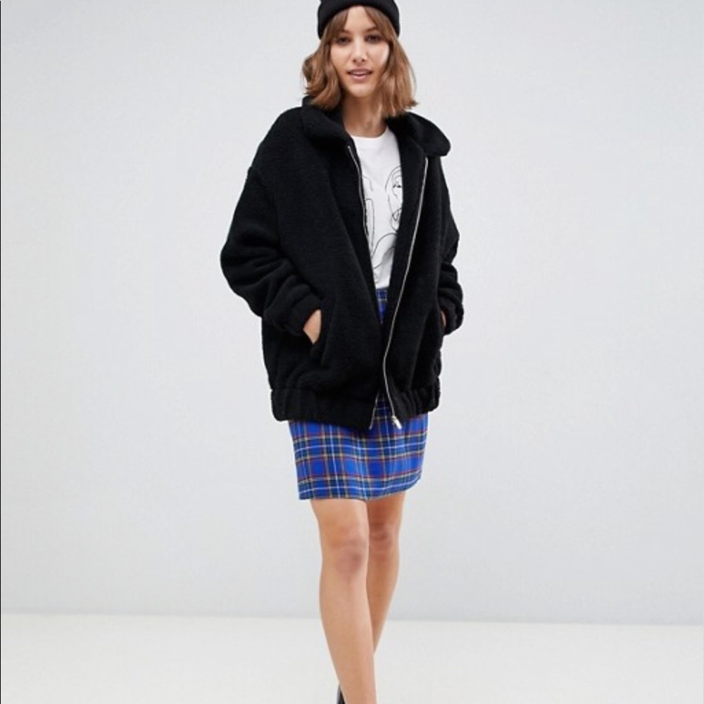 ASOS New Look Teddy Faux Fur jacket NWT